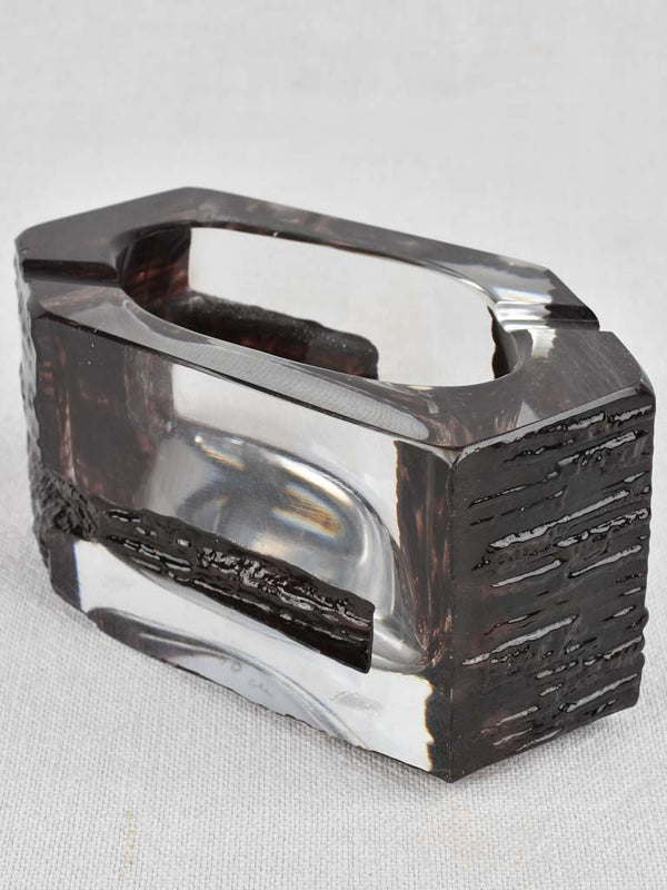 Daum crystal ashtray Cesar collection 1960