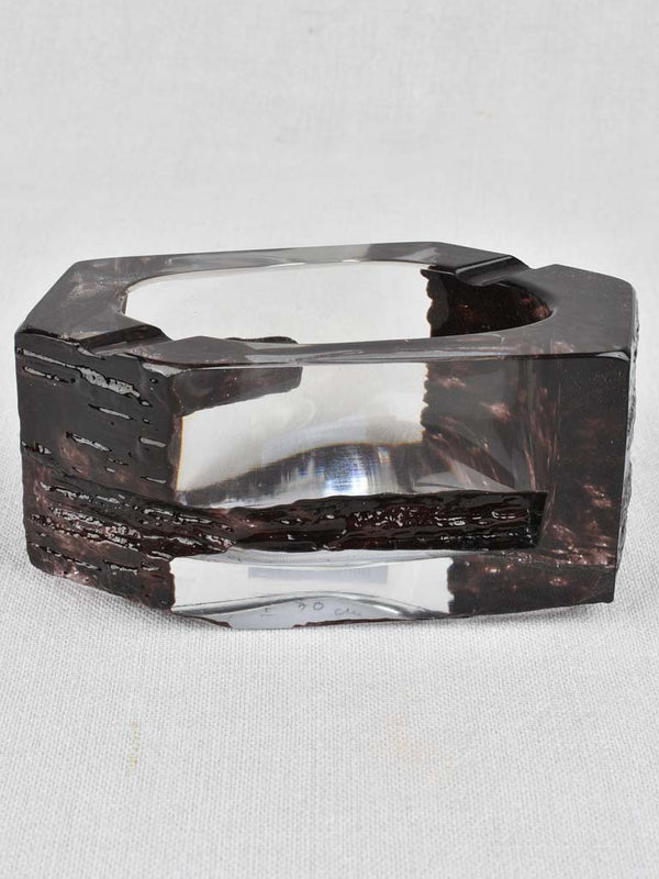 Daum crystal ashtray Cesar collection 1960