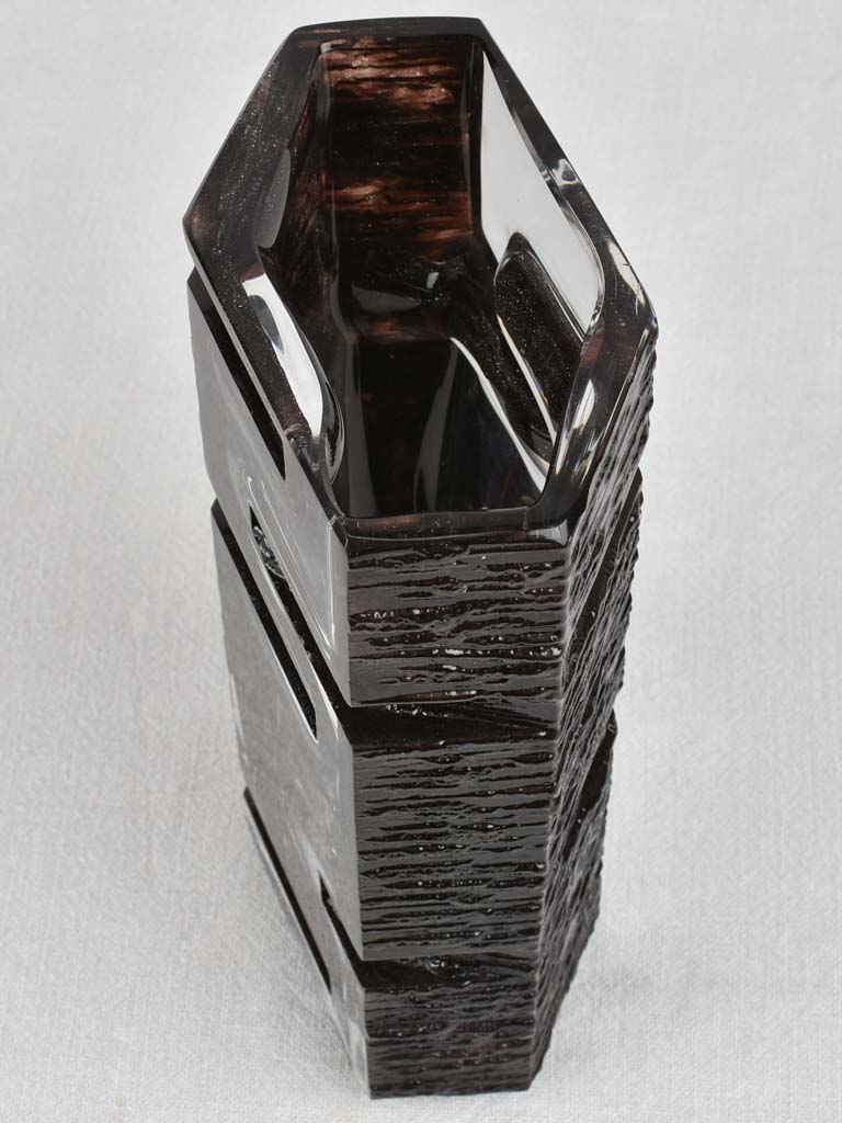 Daum crystal vase Cesar collection 1960 - 9¾"