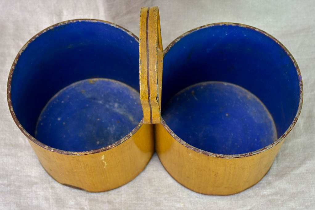Early 20th Century French bottle cooler with handle
