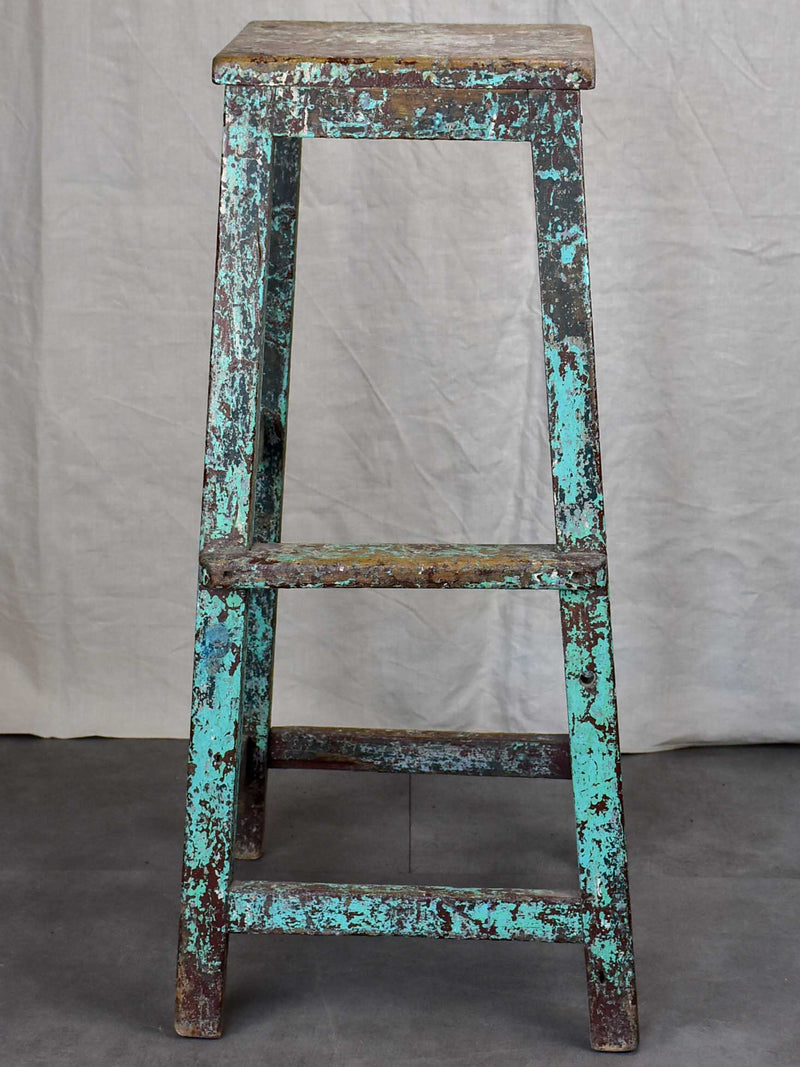 Antique French sculptor's table / high stool - 2 of 3