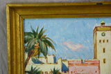 20th century oil on canvas - Essaouira Morocco 19¾" x 16½"