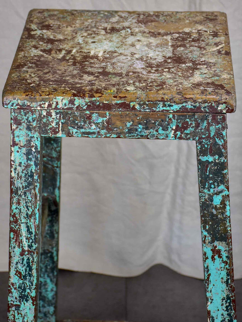 Antique French sculptor's table / high stool - 2 of 3
