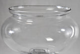 Large antique French sangsue apothecary jar - blown glass 11½"