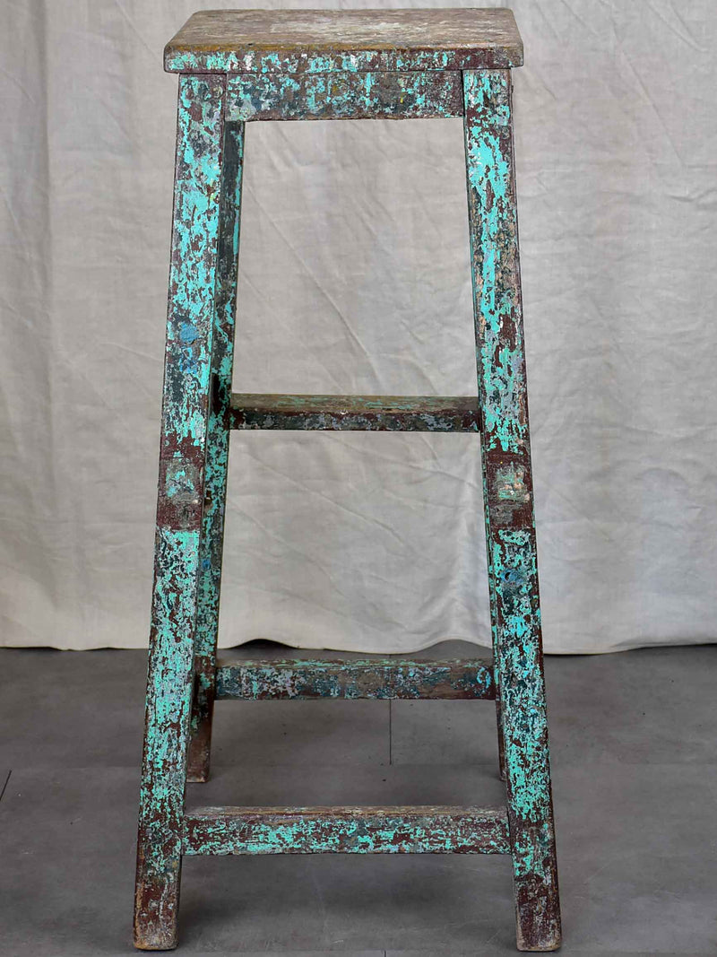 Antique French sculptor's table / high stool - 2 of 3
