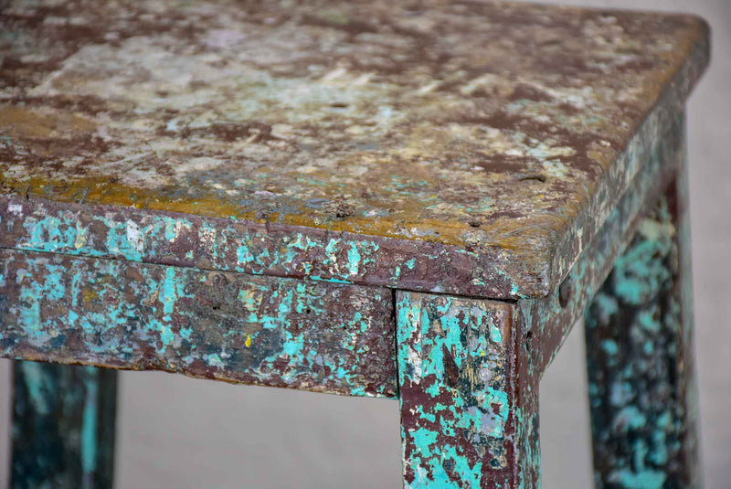 Antique French sculptor's table / high stool - 2 of 3