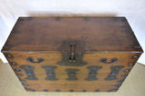 19th Century travel trunk / console