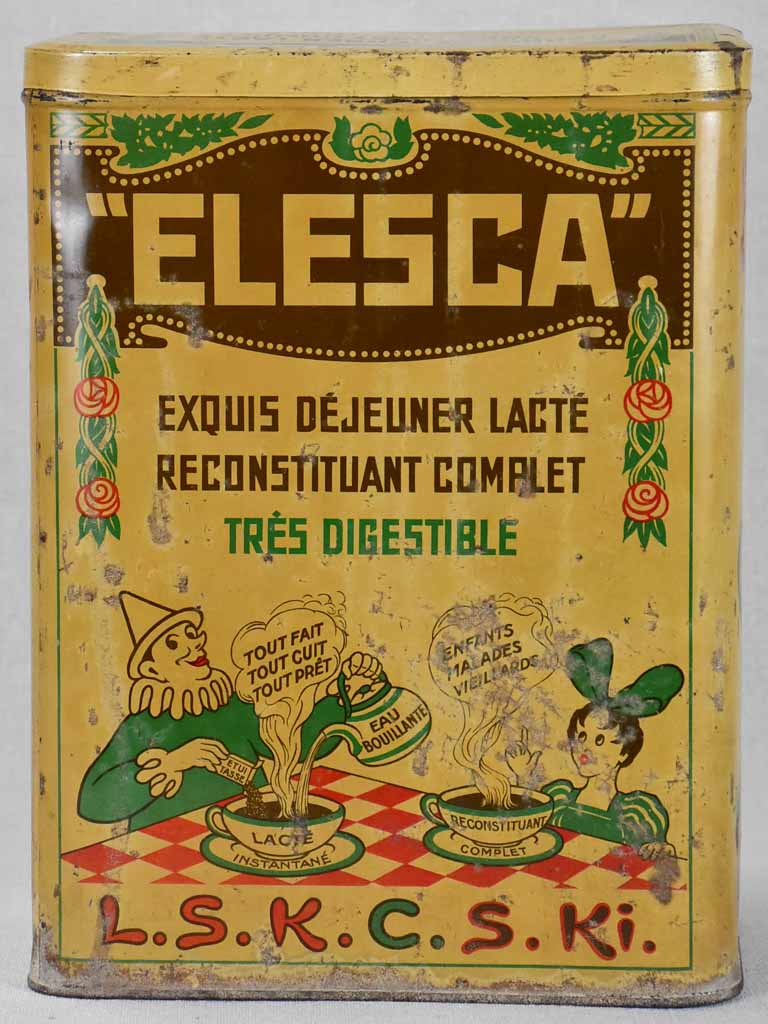 Historical, Early-Twentieth Century, Elesca Tin