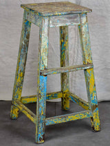 Antique French sculptor's table / high stool - 1 of 2
