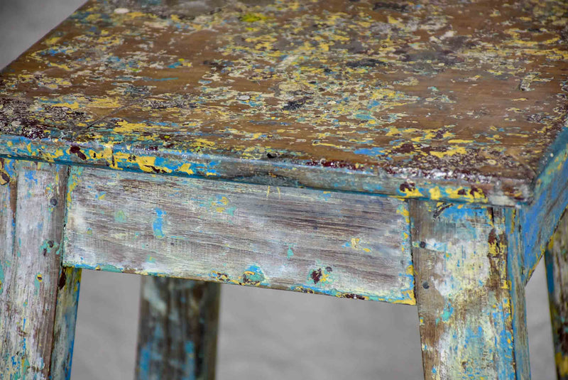 Antique French sculptor's table / high stool - 1 of 2