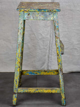 Antique French sculptor's table / high stool - 1 of 2