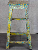 Antique French sculptor's table / high stool - 1 of 2