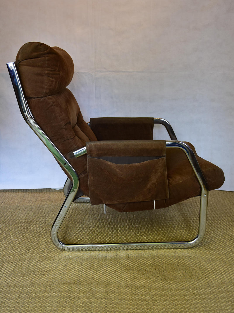 Pair of Italian mid-century armchairs