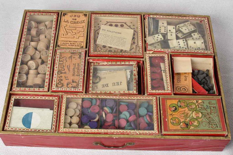 19th century games box set Maison TR Paris Chez Pluie