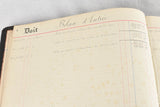 Two very large antique French accounting ledger books 1900 & 1919 - 22"