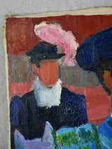 20th Century oil on canvas - Matador - Anna Costa 15" x 18"
