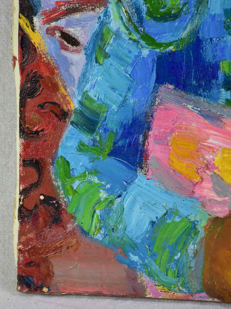 20th Century oil on canvas - Matador - Anna Costa 15" x 18"
