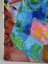 20th Century oil on canvas - Matador - Anna Costa 15" x 18"