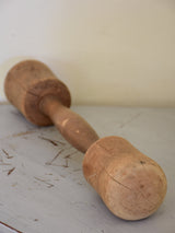 Large antique double headed pestle