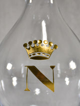 Napoleon carafe - N with crown