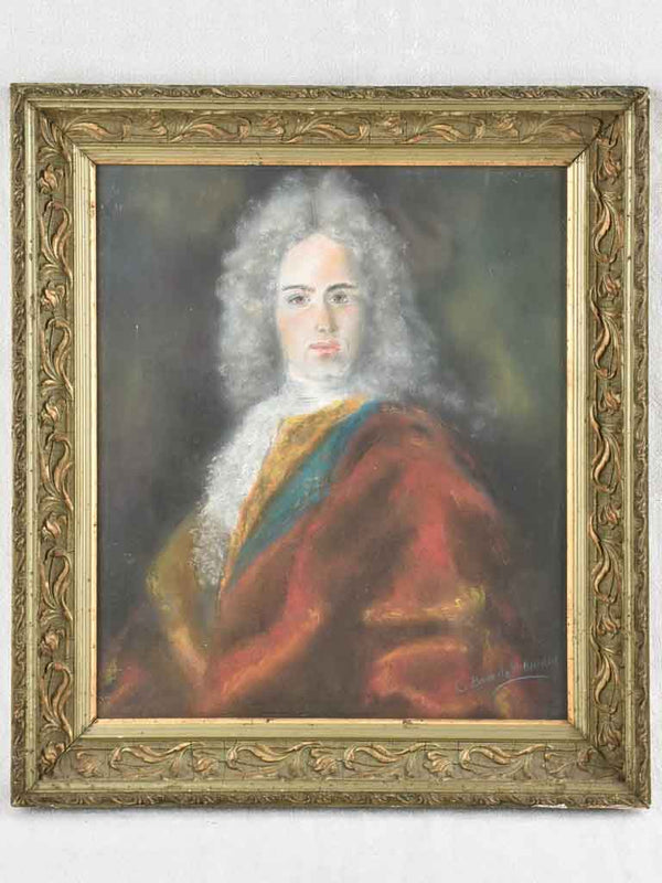 Lovely 18th Century Pastel Gentleman Portrait