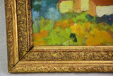 20th Century oil on canvas - French farmhouse / Provincial Mas - Anna Costa 8" x 11¾"