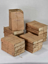 Collection of 21 antique books by Walter Scott - translated into French 8¾"