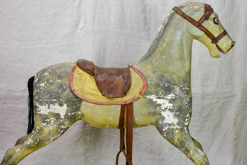 Early 20th Century French rocking horse