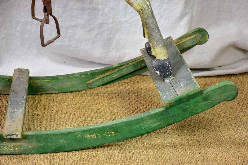 Early 20th Century French rocking horse