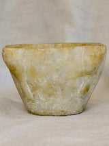 Very small antique marble mortar