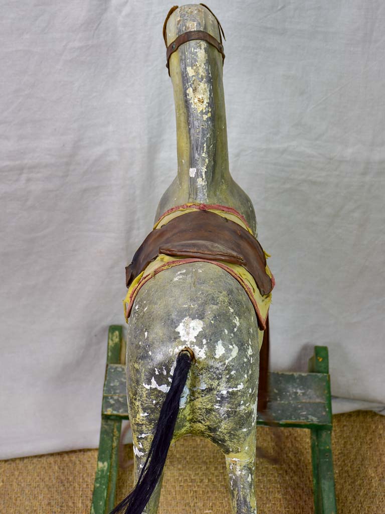Early 20th Century French rocking horse