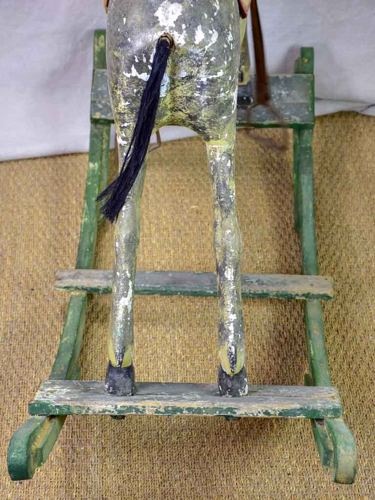 Early 20th Century French rocking horse