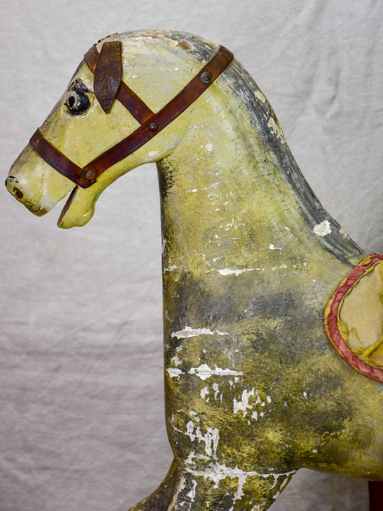 Early 20th Century French rocking horse