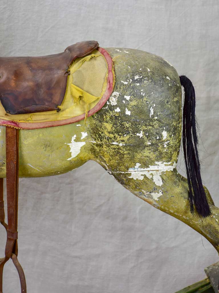 Early 20th Century French rocking horse