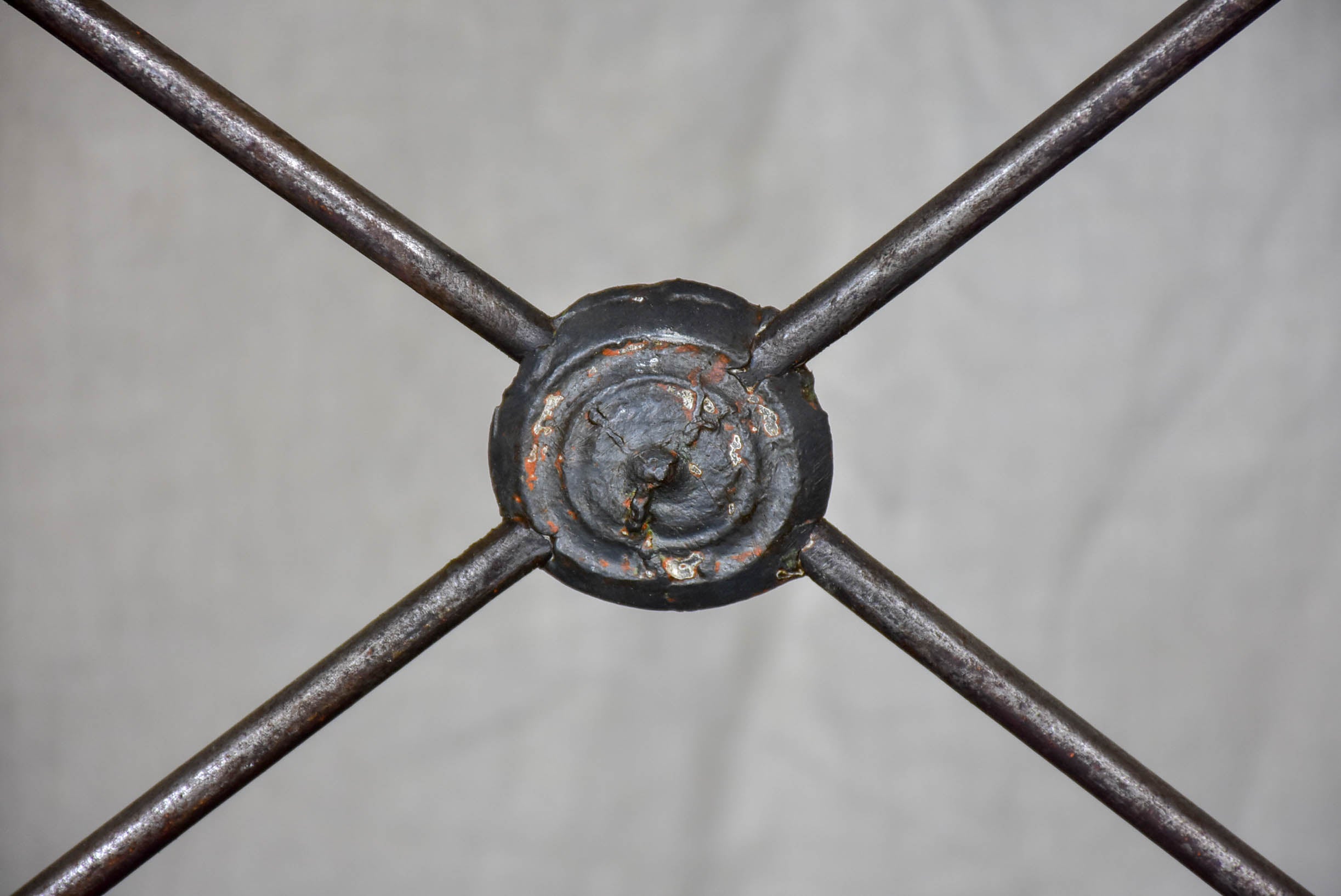 Napoleon III garden table with marble top