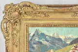Nineteenth Century Framed Rural Painting