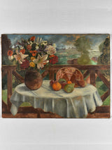 Very large still life Dechorain (1898-1977) - 35½" x 45¾"