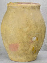 Petite 19th Century French olive jar from Biot