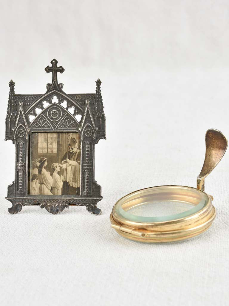 Nineteenth Century Solid Silver Reliquaries