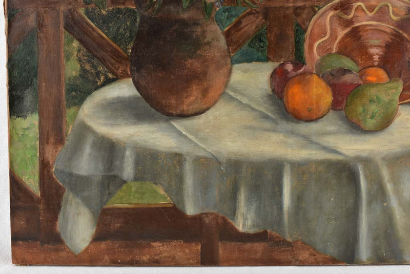 Very large still life Dechorain (1898-1977) - 35½" x 45¾"