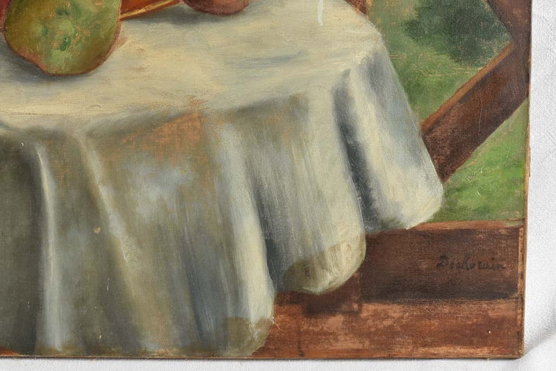 Very large still life Dechorain (1898-1977) - 35½" x 45¾"