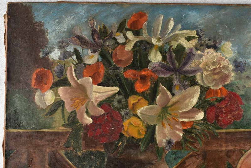 Very large still life Dechorain (1898-1977) - 35½" x 45¾"