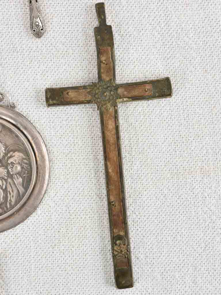 Timeless French Religious Medallion Set