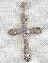 Authentic French Pectoral Cross Set