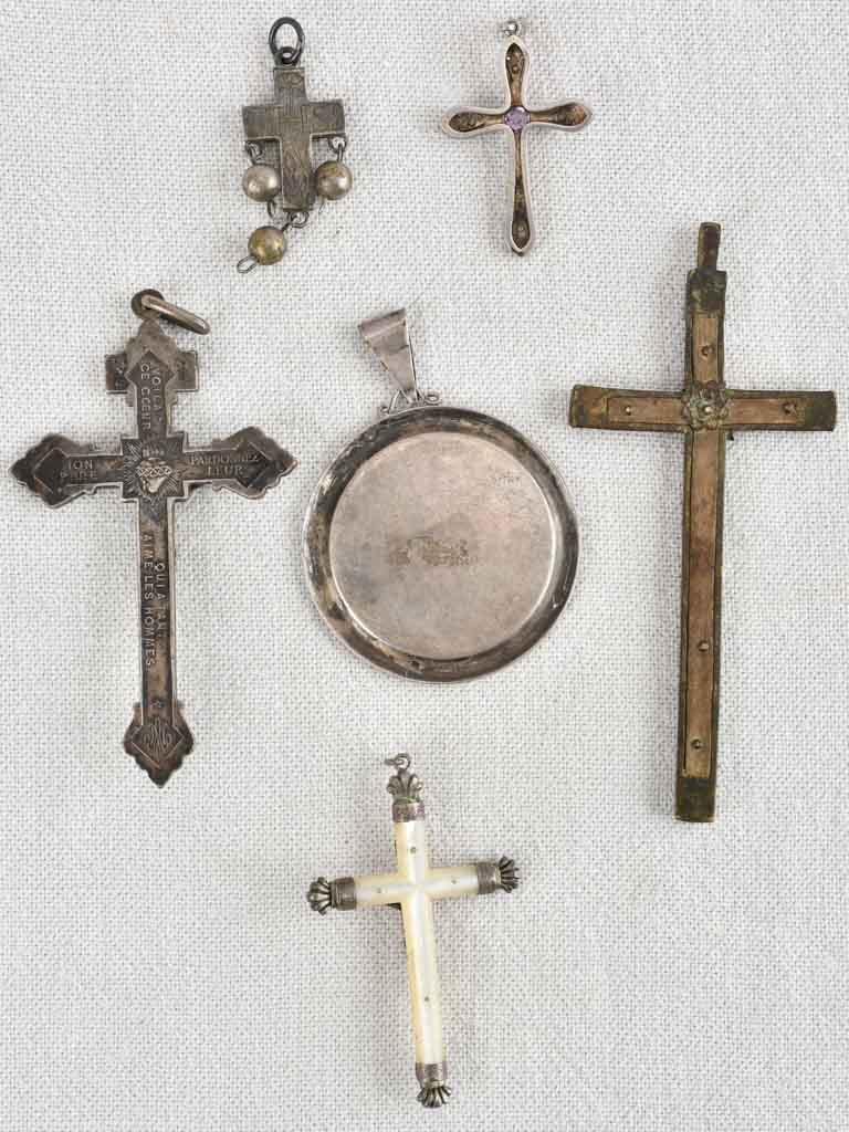 Historic French Religious Cross Collection