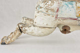 Mounted Carousel Horse with Glass Eyes