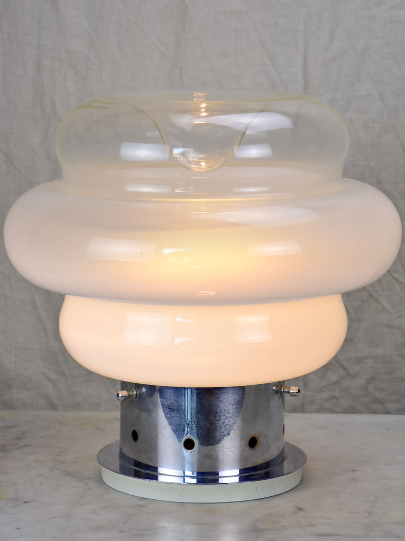 Original Italian Mazzega lamp with Murano glass - Carlo Nason