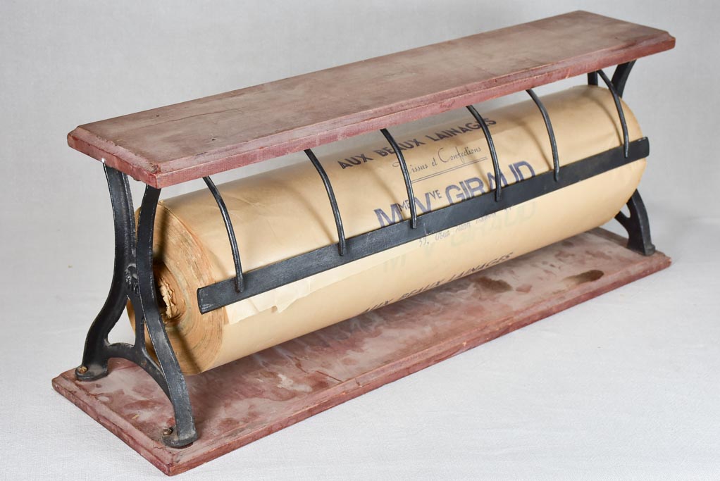 Superb 1930's wrapping paper roll cutter 30¼"