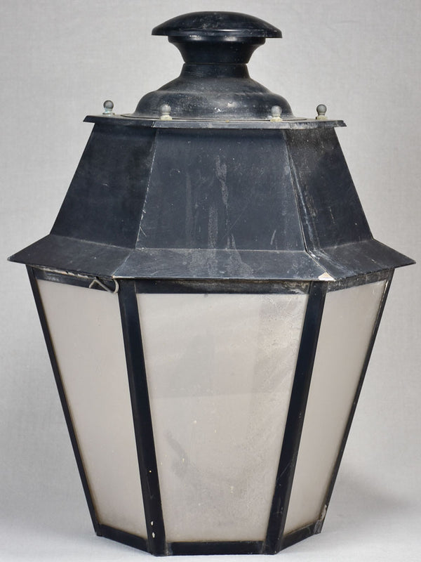 Antique Large French Mid Century Lantern
