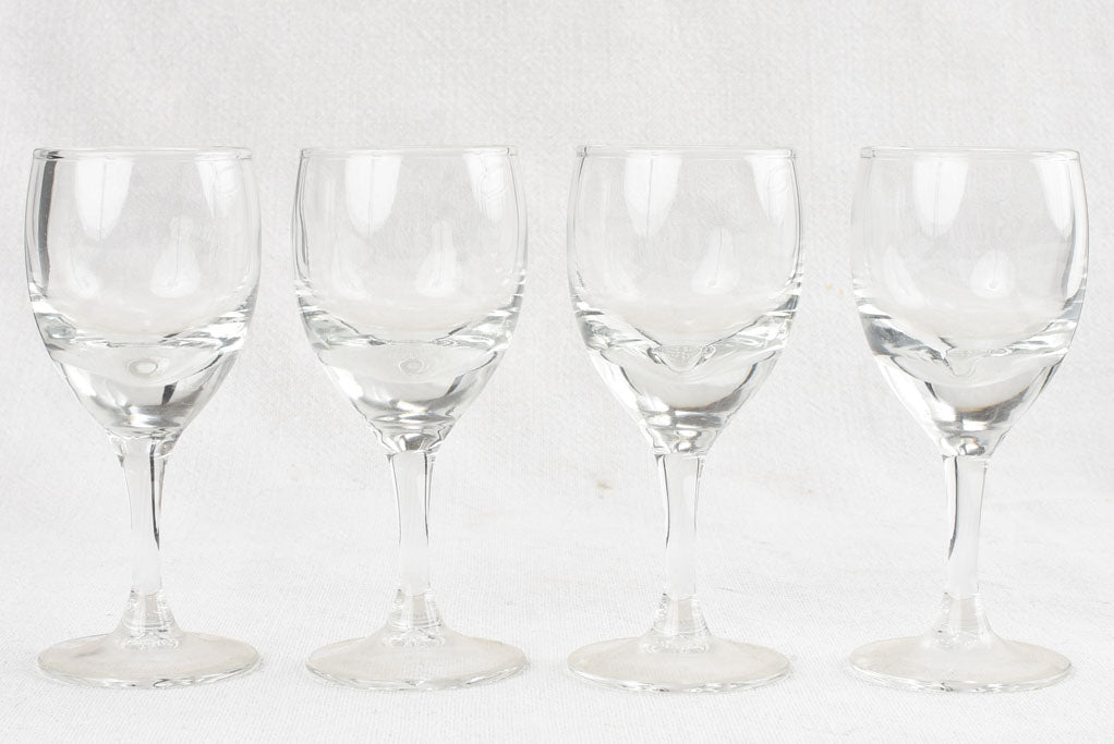 Set of 10 bistro digestif glasses 5"